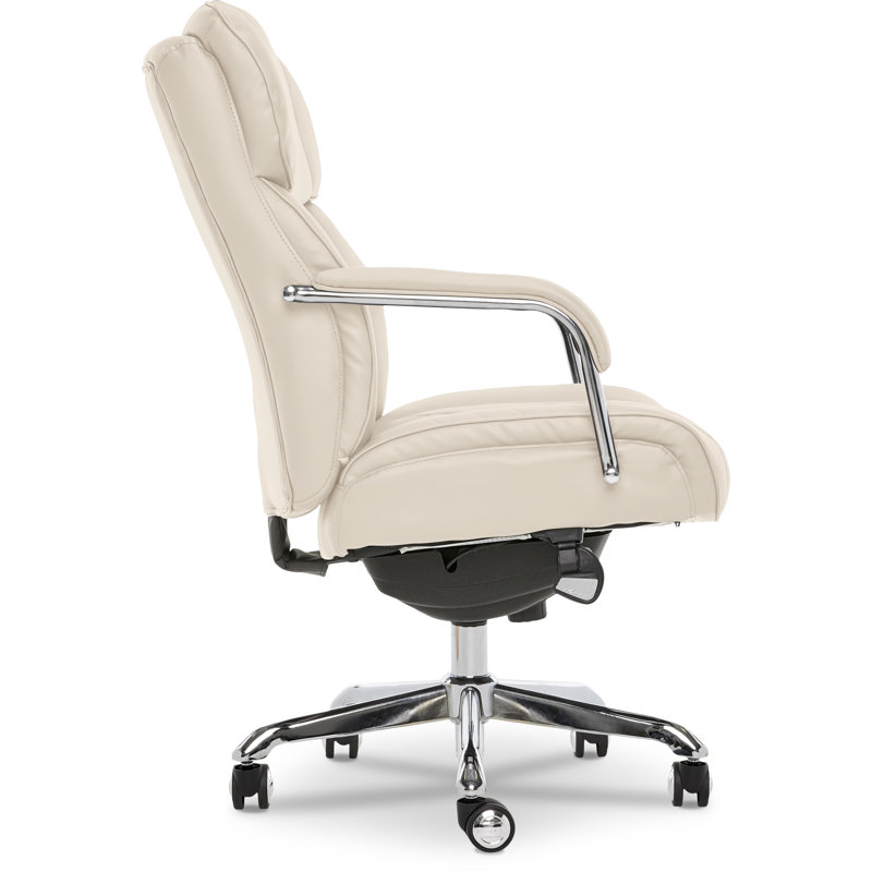 LaZBoy Sutherland Quilted Executive Office Chair with Padded Arms